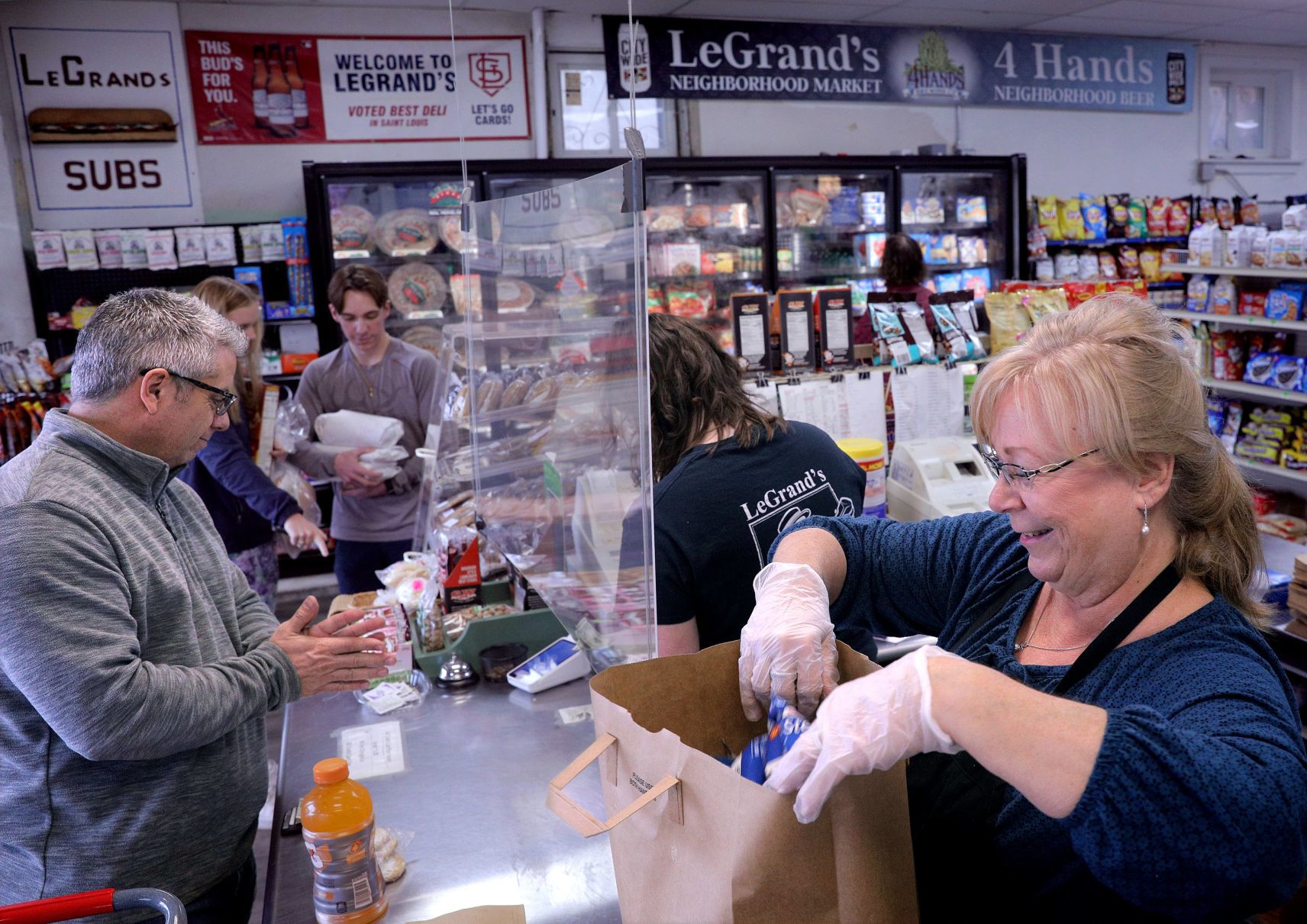 Corner grocers thrive as coronavirus fears prompt hoarding